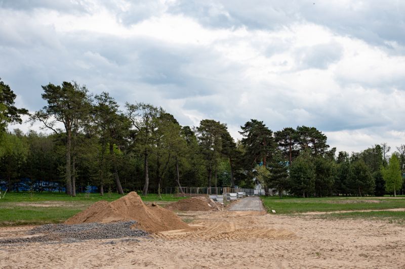 Finished Grading and Site Preparation